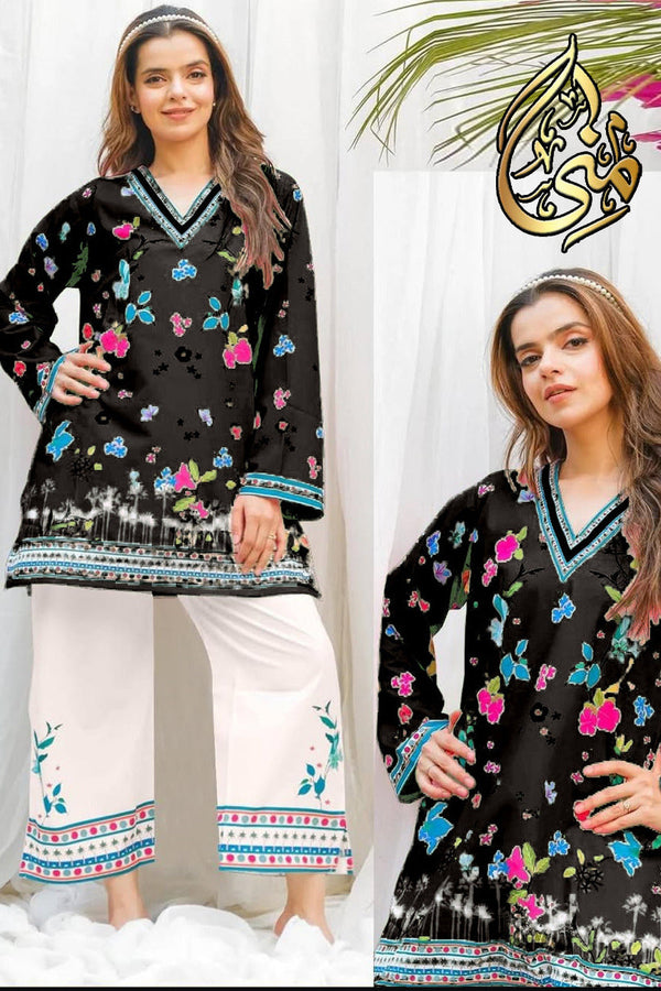 Women's 2Pc Lawn Suit