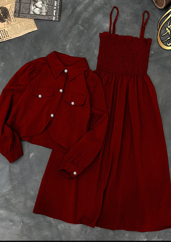 2Pcs Romper Frock for Girls