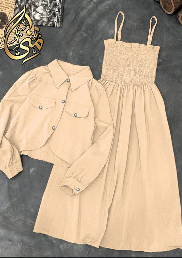 2Pcs Romper Frock for Girls