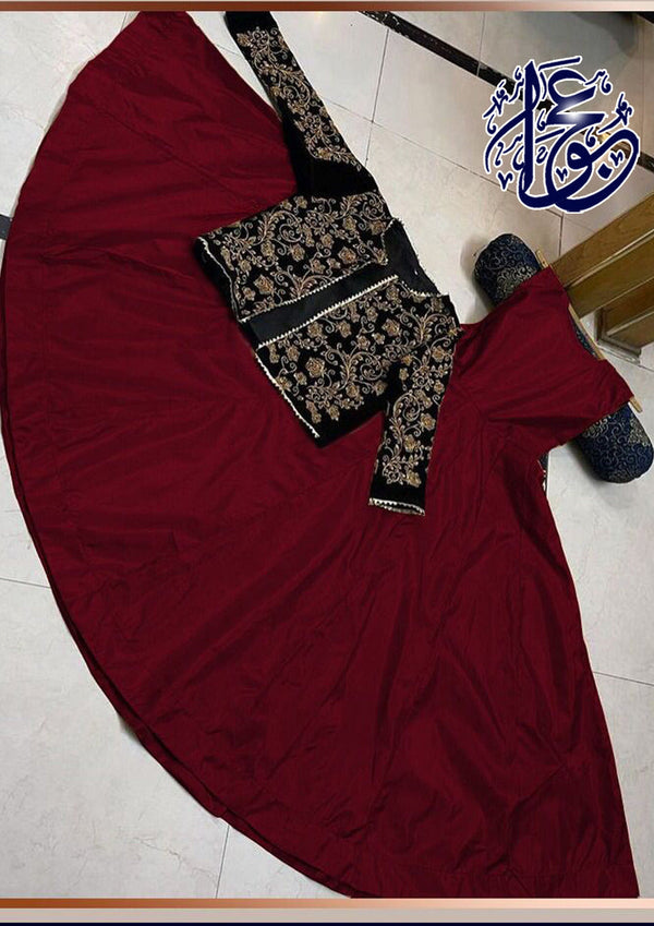 Embroidered 2piece Maxi for Girls