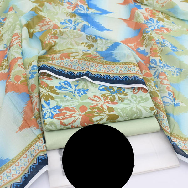 ❁﷽❁  Summer Collection 2026 ☄️Premium Quality 3PcUnstitch Suit